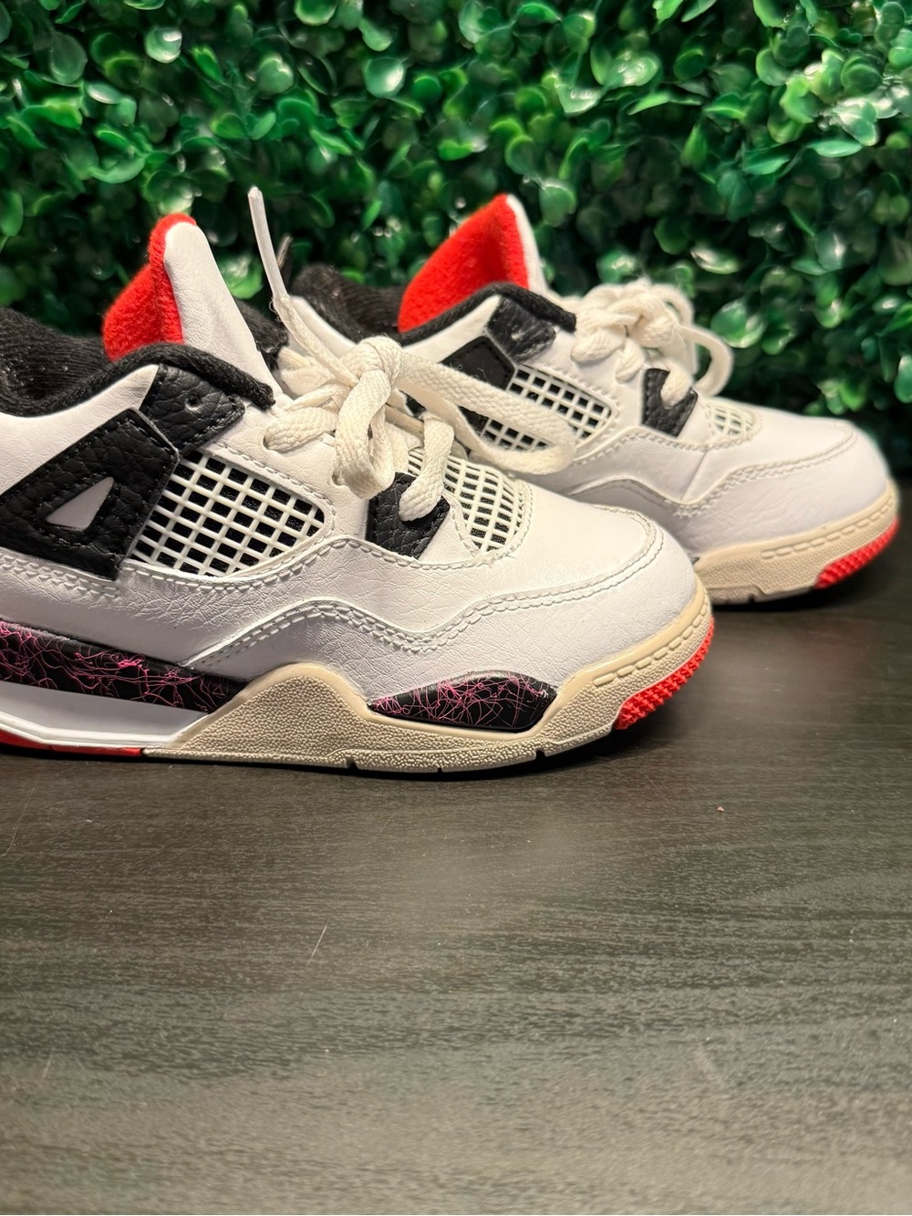Nike Air Jordan 4 Retro “Hot Punch” (TD) Toddler Sneakers